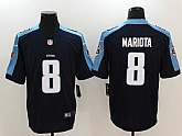 Nike Limited Tennessee Titans #8 Marcus Mariota Navy Blue Vapor Untouchable Player Jersey,baseball caps,new era cap wholesale,wholesale hats
